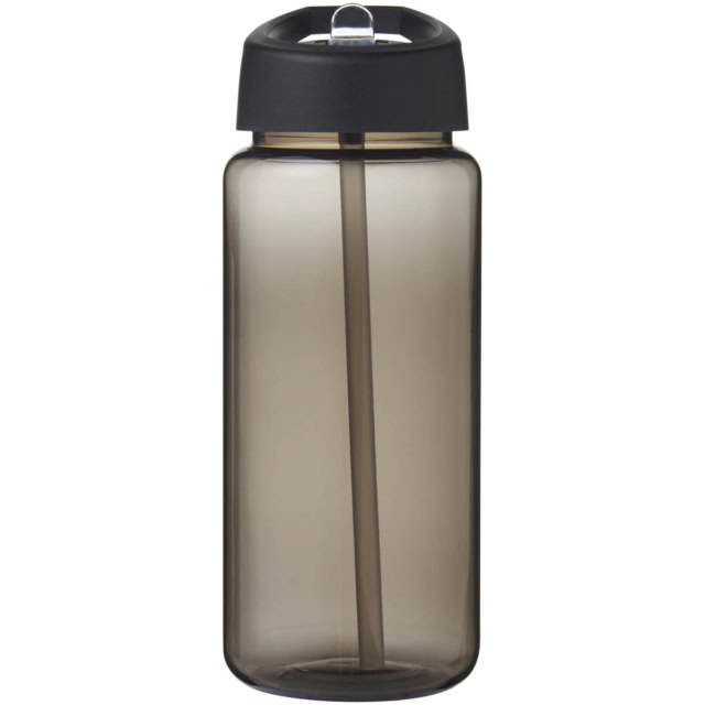 H2O Active® Octave Tritan™ 600 ml Sportflasche mit Ausgussdeckel - kohle - Vorderseite