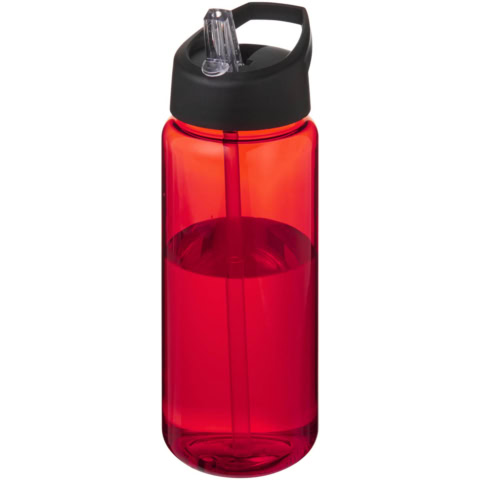 H2O Active® Octave Tritan™ 600 ml Sportflasche mit Ausgussdeckel - rot - Hauptfoto