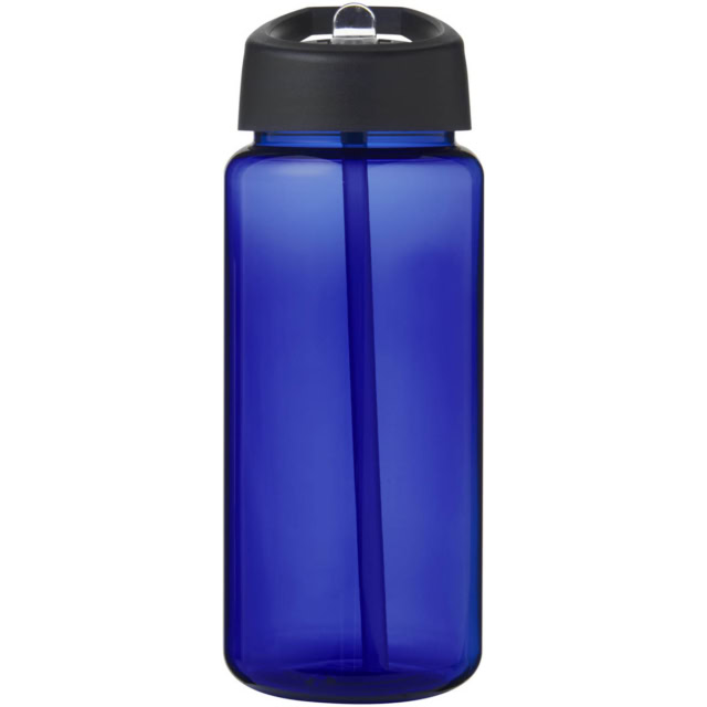 H2O Active® Octave Tritan™ 600 ml Sportflasche mit Ausgussdeckel - blau - Vorderseite