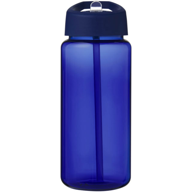 H2O Active® Octave Tritan™ 600 ml Sportflasche mit Ausgussdeckel - blau - Vorderseite