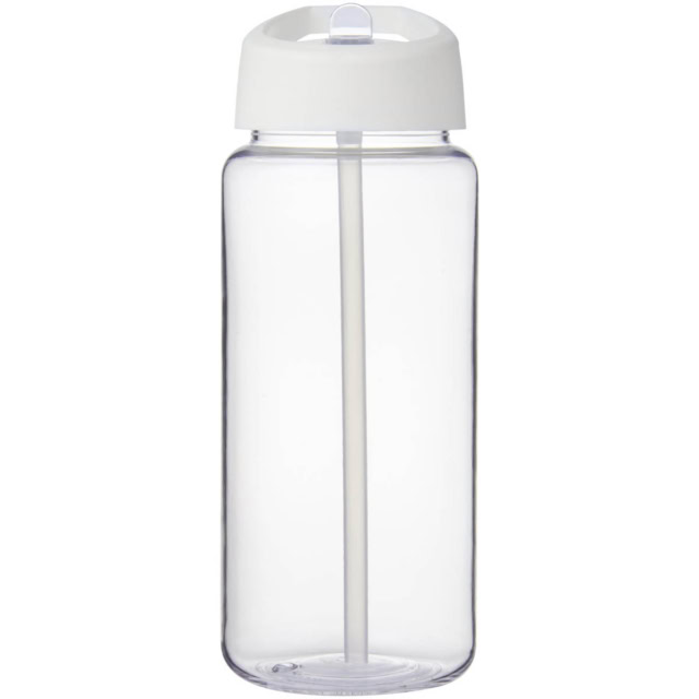 H2O Active® Octave Tritan™ 600 ml Sportflasche mit Ausgussdeckel - transparent klar - Vorderseite