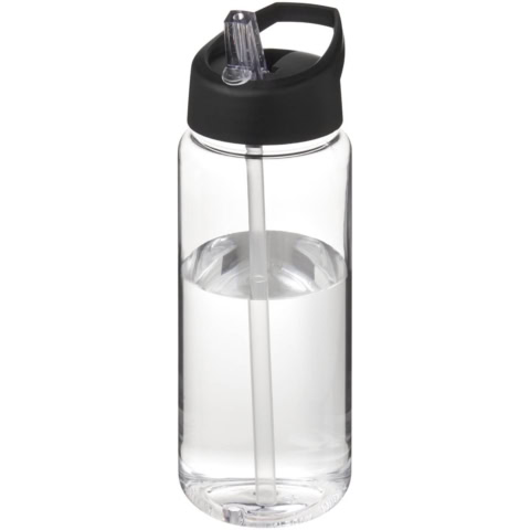 H2O Active® Octave Tritan™ 600 ml Sportflasche mit Ausgussdeckel - transparent klar - Hauptfoto