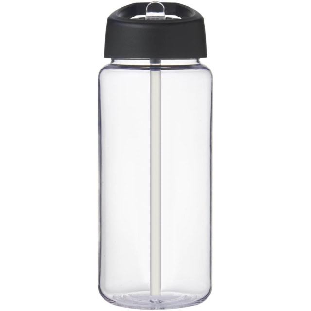 H2O Active® Octave Tritan™ 600 ml Sportflasche mit Ausgussdeckel - transparent klar - Vorderseite