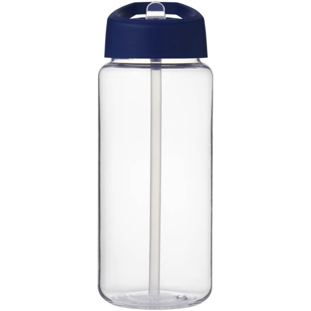 H2O Active® Octave Tritan™ 600 ml Sportflasche mit Ausgussdeckel - transparent klar - Vorderseite