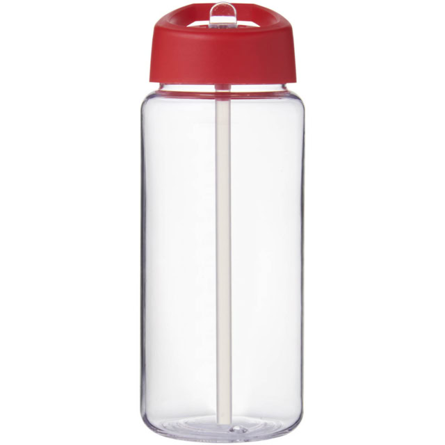 H2O Active® Octave Tritan™ 600 ml Sportflasche mit Ausgussdeckel - transparent klar - Vorderseite