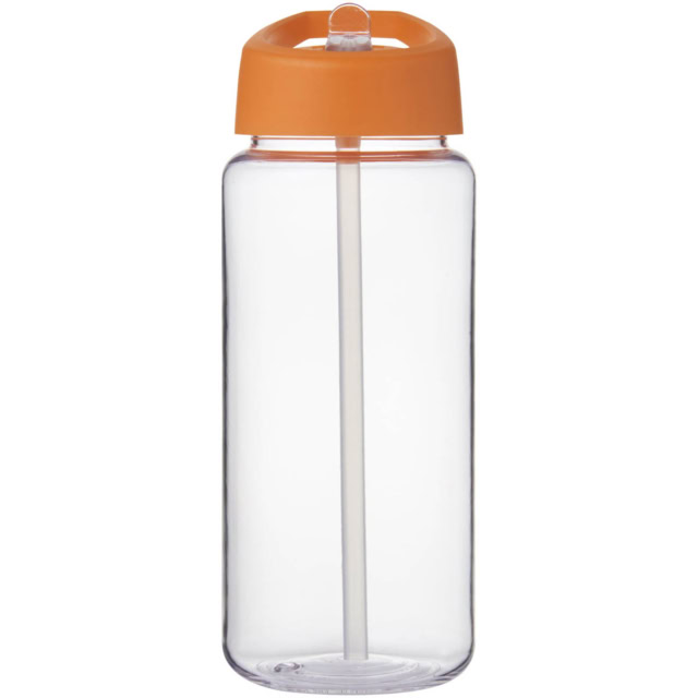 H2O Active® Octave Tritan™ 600 ml Sportflasche mit Ausgussdeckel - transparent klar - Vorderseite