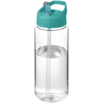 H2O Active® Octave Tritan™ 600 ml Sportflasche mit Ausgussdeckel - transparent klar - Hauptfoto