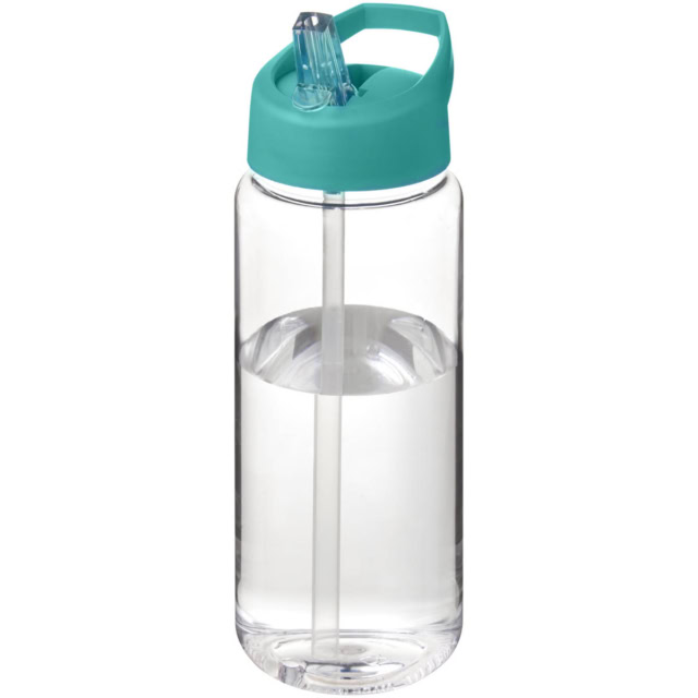 H2O Active® Octave Tritan™ 600 ml Sportflasche mit Ausgussdeckel - transparent klar - Hauptfoto