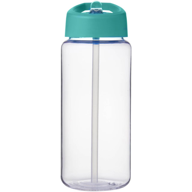 H2O Active® Octave Tritan™ 600 ml Sportflasche mit Ausgussdeckel - transparent klar - Vorderseite