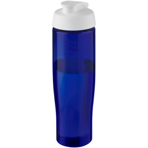 H2O Active® Eco Tempo 700 ml Sportflasche mit Klappdeckel - weiss - Hauptfoto