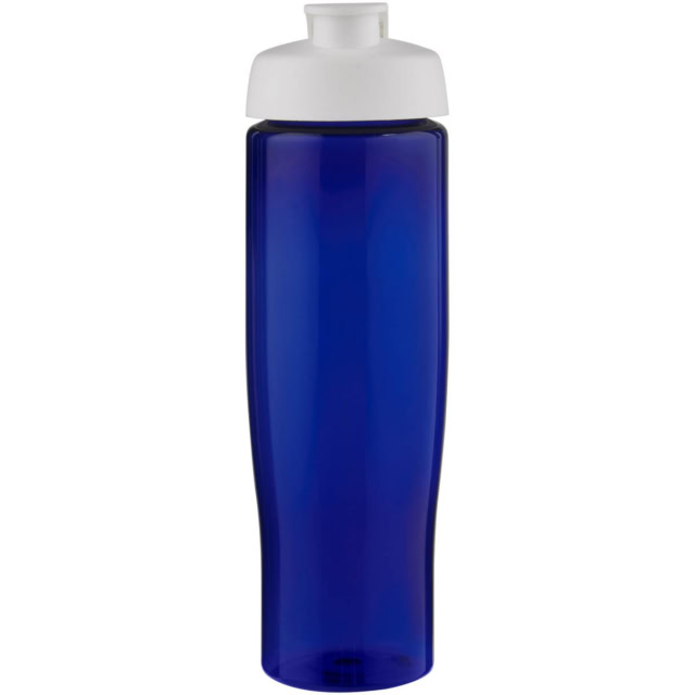 H2O Active® Eco Tempo 700 ml Sportflasche mit Klappdeckel - weiss - Vorderseite