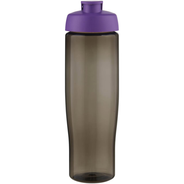 H2O Active® Eco Tempo 700 ml Sportflasche mit Klappdeckel - lila - Vorderseite