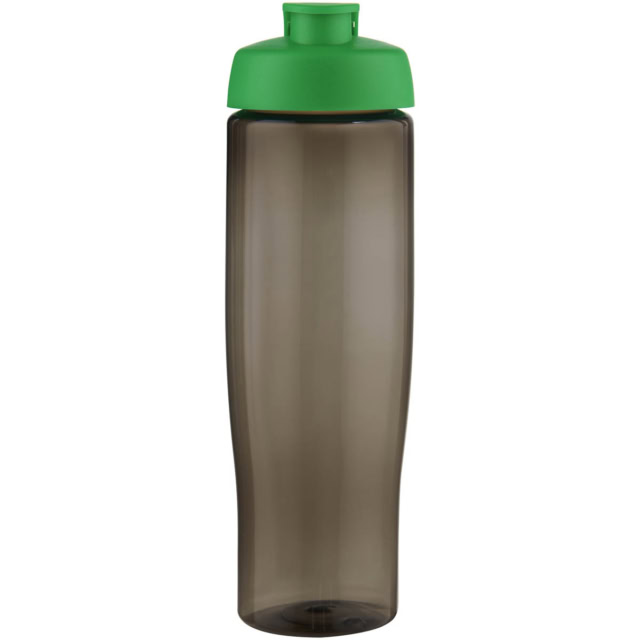 H2O Active® Eco Tempo 700 ml Sportflasche mit Klappdeckel - grün - Vorderseite