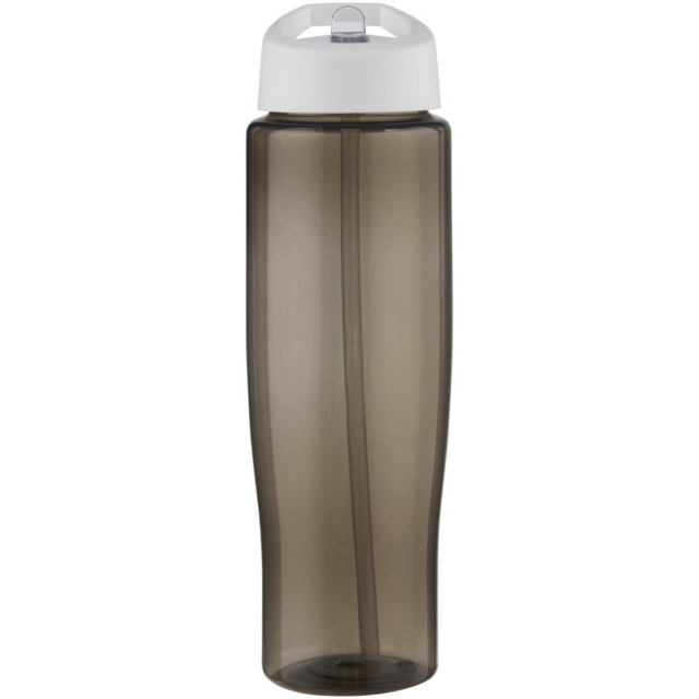 H2O Active® Eco Tempo 700 ml Sportflasche mit Ausgussdeckel - weiss - Vorderseite