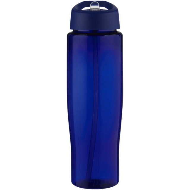 H2O Active® Eco Tempo 700 ml Sportflasche mit Ausgussdeckel - blau - Vorderseite