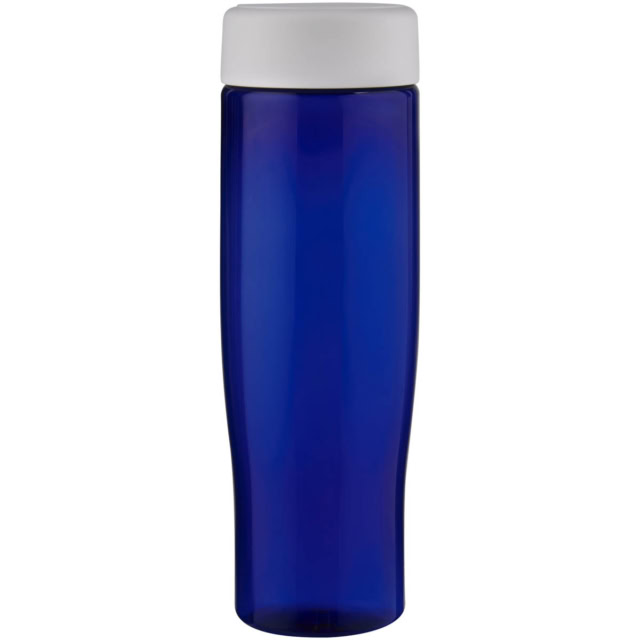 H2O Active® Eco Tempo 700 ml Wasserflasche mit Drehdeckel - weiss - Vorderseite