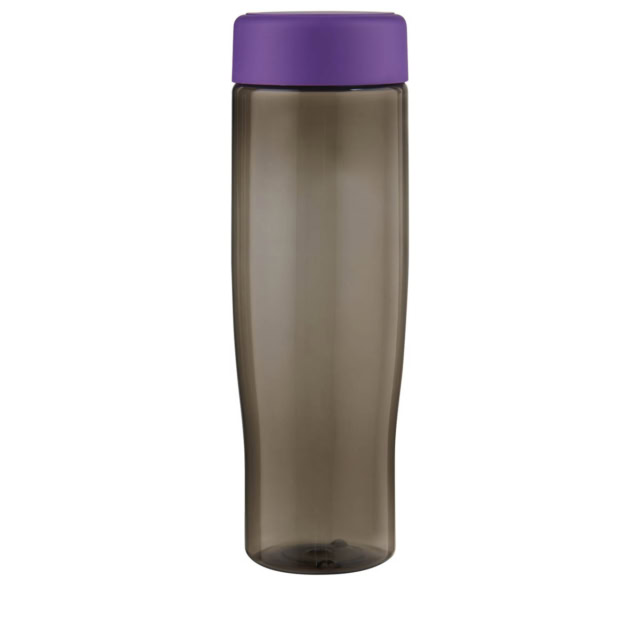 H2O Active® Eco Tempo 700 ml Wasserflasche mit Drehdeckel - lila - Vorderseite