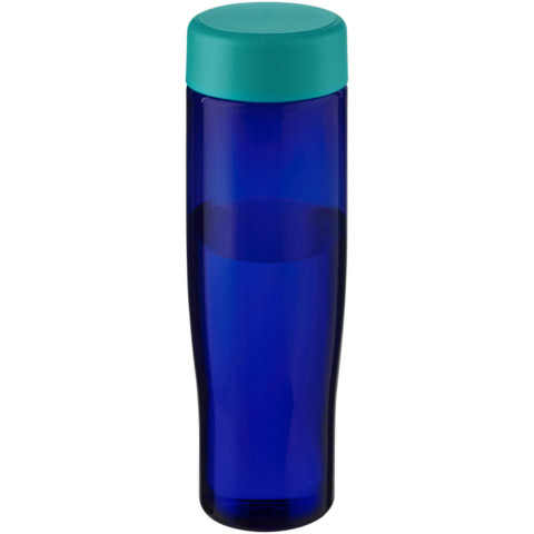 H2O Active® Eco Tempo 700 ml Wasserflasche mit Drehdeckel - aquablau - Hauptfoto