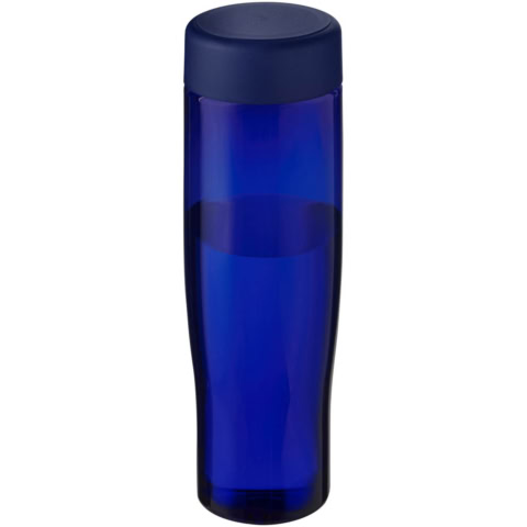 H2O Active® Eco Tempo 700 ml Wasserflasche mit Drehdeckel - blau - Hauptfoto