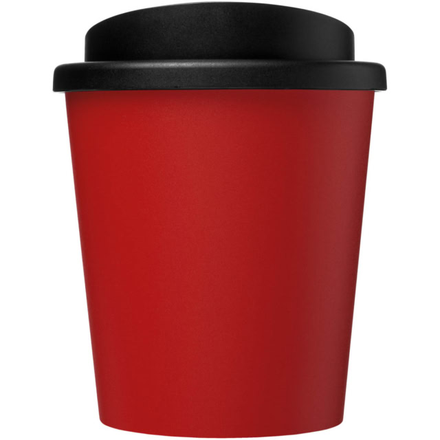 Americano® Espresso 250 ml recycelter Isolierbecher - rot - Vorderseite