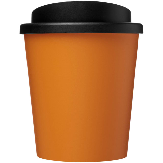 Americano® Espresso 250 ml recycelter Isolierbecher - orange - Vorderseite