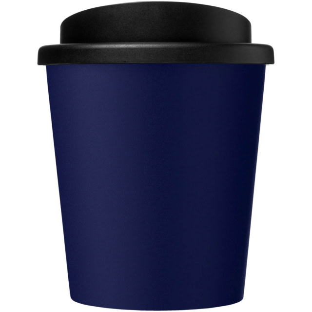 Americano® Espresso 250 ml recycelter Isolierbecher - blau - Vorderseite