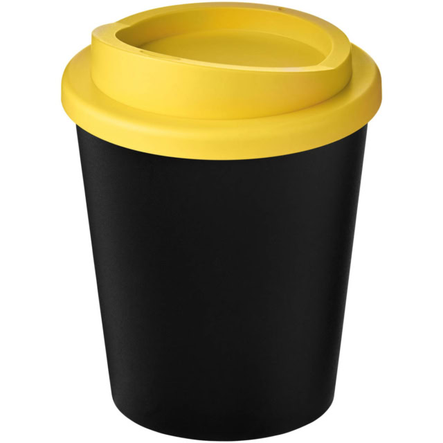 Americano® Espresso Eco 250 ml recycelter Isolierbecher - schwarz - Hauptfoto