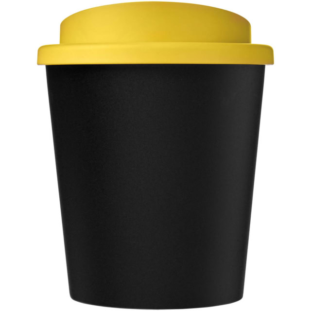 Americano® Espresso Eco 250 ml recycelter Isolierbecher - schwarz - Vorderseite