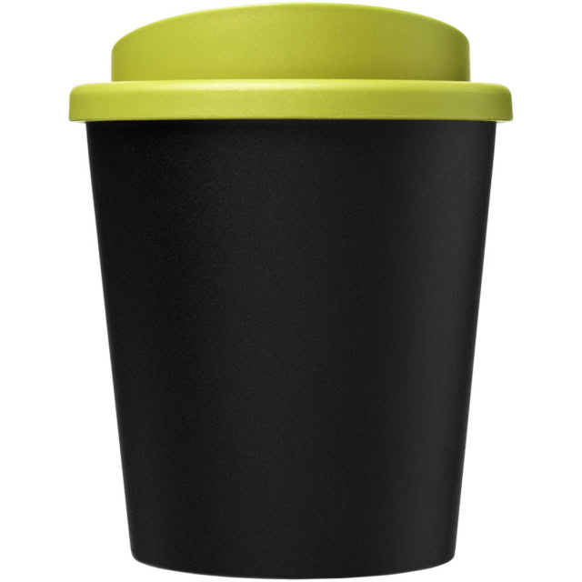 Americano® Espresso Eco 250 ml recycelter Isolierbecher - schwarz - Vorderseite