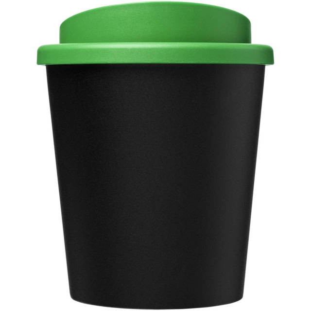 Americano® Espresso Eco 250 ml recycelter Isolierbecher - schwarz - Vorderseite