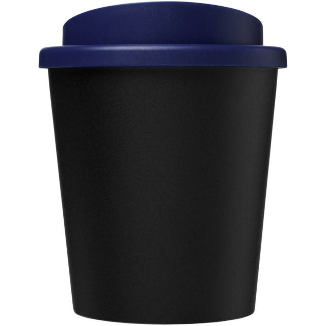 Americano® Espresso Eco 250 ml recycelter Isolierbecher - schwarz - Vorderseite