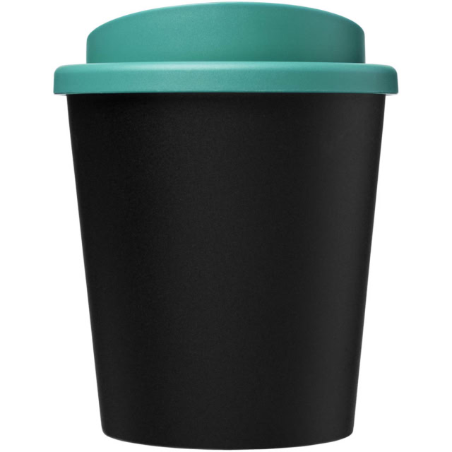 Americano® Espresso Eco 250 ml recycelter Isolierbecher - schwarz - Vorderseite