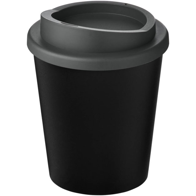 Americano® Espresso Eco 250 ml recycelter Isolierbecher - schwarz - Hauptfoto