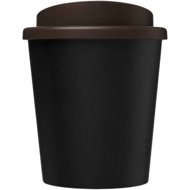 Americano® Espresso Eco 250 ml recycelter Isolierbecher - schwarz - Vorderseite