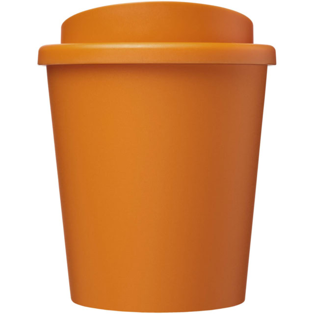 Americano® Espresso Eco 250 ml recycelter Isolierbecher - orange - Vorderseite