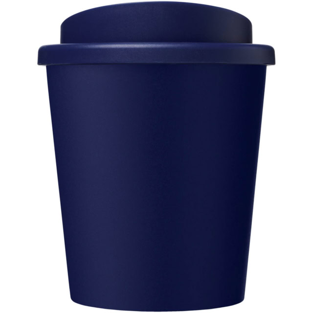 Americano® Espresso Eco 250 ml recycelter Isolierbecher - blau - Vorderseite