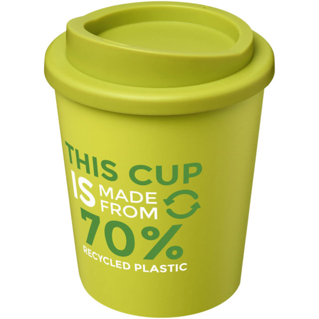 Americano® Espresso Eco 250 ml recycelter Isolierbecher - limone - Logo 1