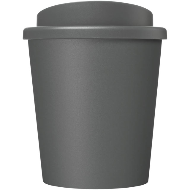 Americano® Espresso Eco 250 ml recycelter Isolierbecher - grau - Vorderseite