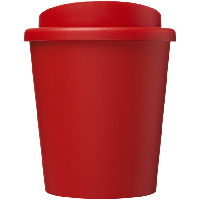 Americano® Espresso Eco 250 ml recycelter Isolierbecher - rot - Vorderseite