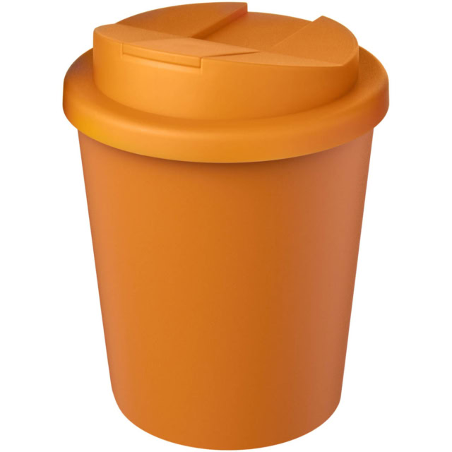 Americano® Espresso Eco 250 ml recycelter Isolierbecher mit auslaufsicherem Deckel - orange - Hauptfoto