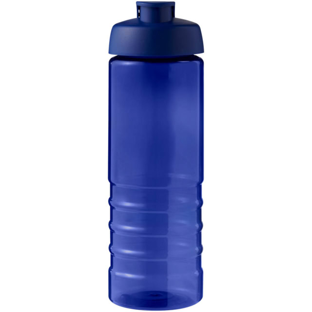 H2O Active® Eco Treble 750 ml Sportflasche mit Stülpdeckel - blau - Vorderseite