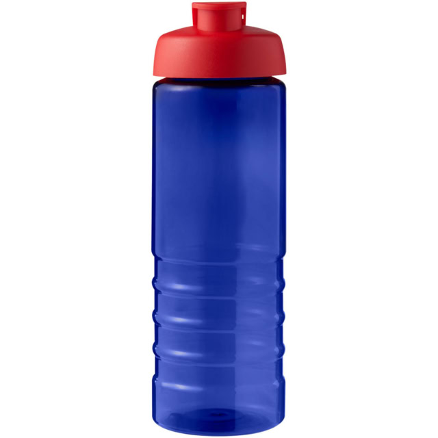 H2O Active® Eco Treble 750 ml Sportflasche mit Stülpdeckel - blau - Vorderseite