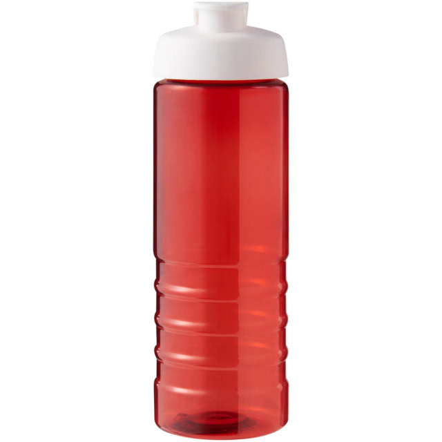 H2O Active® Eco Treble 750 ml Sportflasche mit Stülpdeckel - rot - Vorderseite