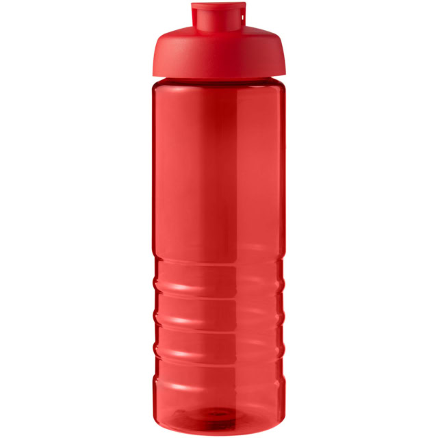 H2O Active® Eco Treble 750 ml Sportflasche mit Stülpdeckel - rot - Vorderseite