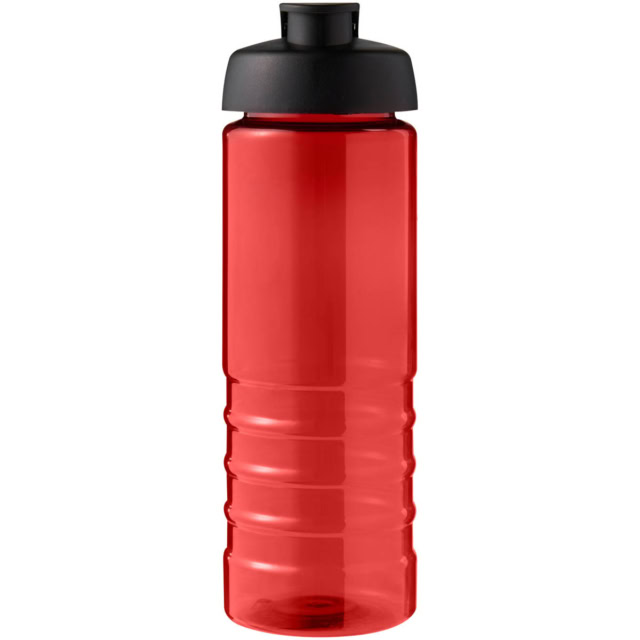 H2O Active® Eco Treble 750 ml Sportflasche mit Stülpdeckel - rot - Vorderseite