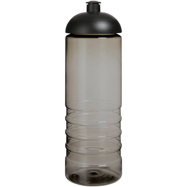 H2O Active® Eco Treble 750 ml Sportflasche mit Stülpdeckel - kohle - Vorderseite