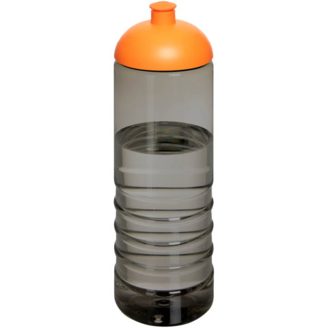 H2O Active® Eco Treble 750 ml Sportflasche mit Stülpdeckel - kohle - Hauptfoto