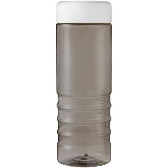 H2O Active® Eco Treble 750 ml Sportflasche mit Drehdeckel - kohle - Vorderseite