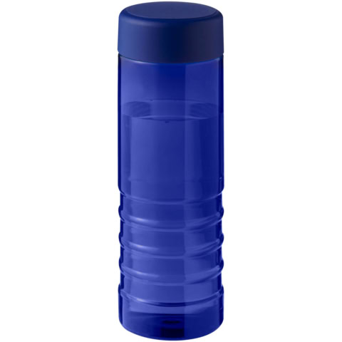 H2O Active® Eco Treble 750 ml Sportflasche mit Drehdeckel - blau - Hauptfoto