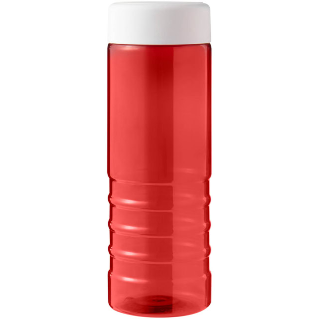 H2O Active® Eco Treble 750 ml Sportflasche mit Drehdeckel - rot - Vorderseite